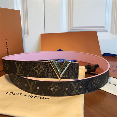 lv belt girl|louis vuitton reversible belt women's.